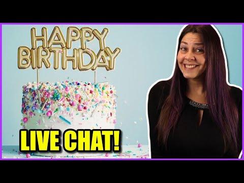 LIVE CHAT: It's My Birthday! Ask Me Anything!