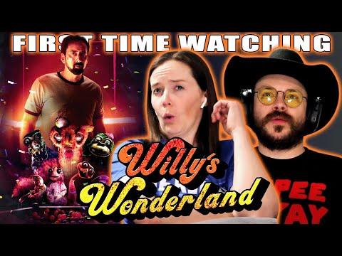 Willy's Wonderland (2021) | Movie Reaction | First Time Watching | Nic Cage's Finest Work!