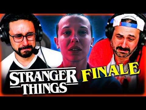 STRANGER THINGS Season 5 Episode 8 FINALE REACTION!! Vecna | Millie Bobby Brown  | Netflix 