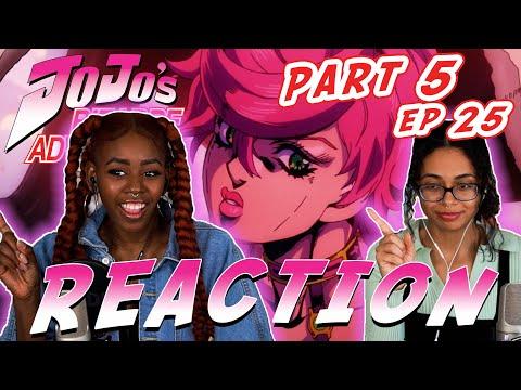 JBA: Golden Wind Part 5 Ep 25 - "Spice Girl" REACTION!!