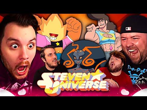 All **STEVEN UNIVERSE** Gem Fusions Reaction