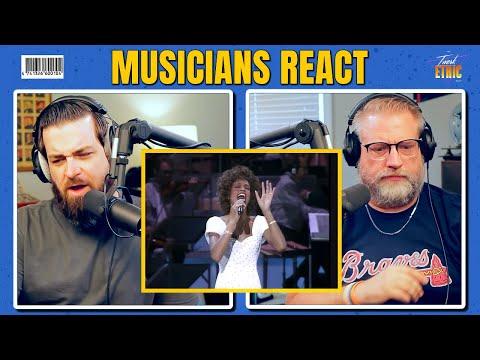 Whitney Houston - One Moment In Time - (Live at Grammys, 1989) | Musicians React