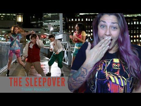 The Sleepover Official Trailer Reaction (Netflix)