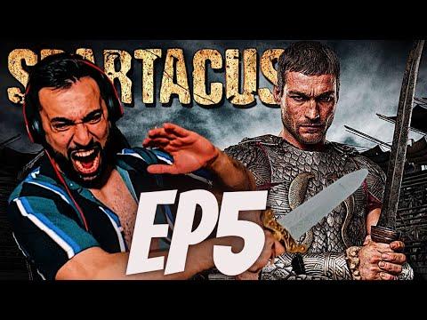 SPARTACUS SEASON 1 EPISODE 5 REACTION | Shadow Games