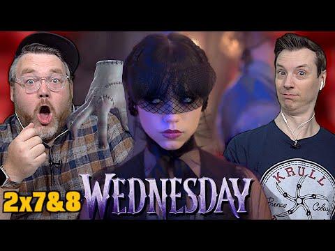 This Finale Left Us Wanting MORE!!! - Wednesday S2 E07&8 Reaction
