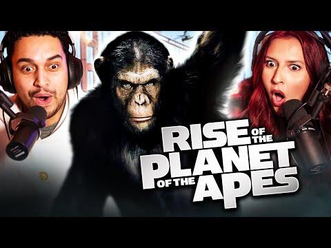 RISE OF THE PLANET OF THE APES (2011) MOVIE REACTION - FIRST TIME WATCHING - REVIEW