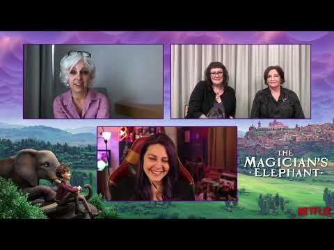 The Magician's Elephant Author Kate DiCamillo Talks New Netflix Film! | Plus Director & Producer