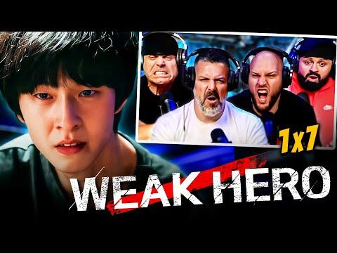 First time watching Weak Hero season 1 episode 7 reaction