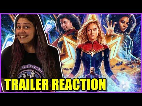 The Marvels Official Trailer Reaction: Loving Their Vibe!