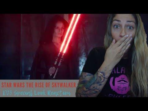 Star Wars: The Rise Of Skywalker D23 Special Look Trailer Reaction!
