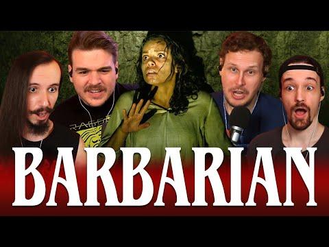 BARBARIAN (2022) MOVIE REACTION!! - First Time Watching!