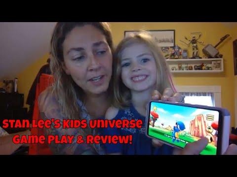 Stan Lee's Kids Universe App: Game Play & Review!