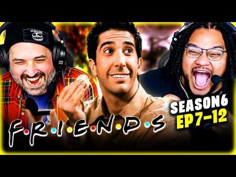 FRIENDS SEASON 6 Episodes 7–12 REACTION – ROSS & MONICA'S ROUTINE IS ICONIC! – FIRST TIME WATCHING