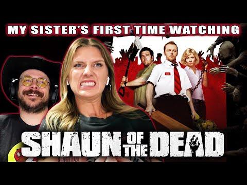 My Sister's First Time Watching Shaun of the Dead (2004) | Berly's Movie Reaction | Got Red On You!