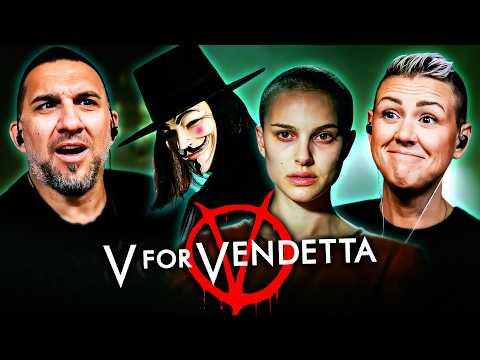 IDEAS ARE BULLETPROOF!! V for Vendetta (2005) REACTION & REVIEW | First Time Watching