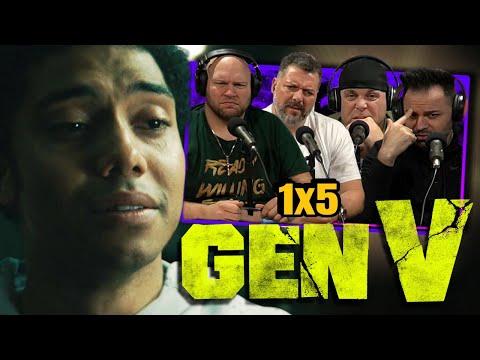 First time watching GEN V reaction season 1 episode 5