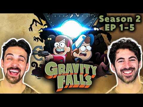 *GRAVITY FALLS* S2 is EVEN BETTER!! | First time watching | Show Reaction
