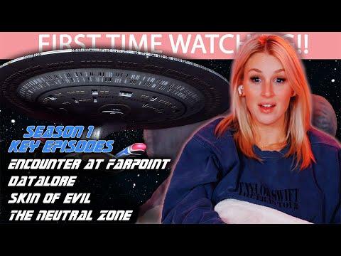 STAR TREK: THE NEXT GENERATION | S1 KEY EPISODES | FIRST TIME WATCHING