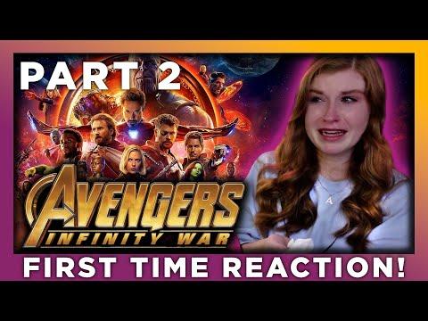 AVENGERS: INFINITY WAR BROKE ME!! PART 2 - MOVIE REACTION - FIRST TIME WATCHING