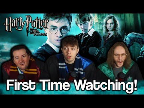 his FIRST TIME watching *Harry Potter and The Order of the Phoenix* (2007) Movie Reaction