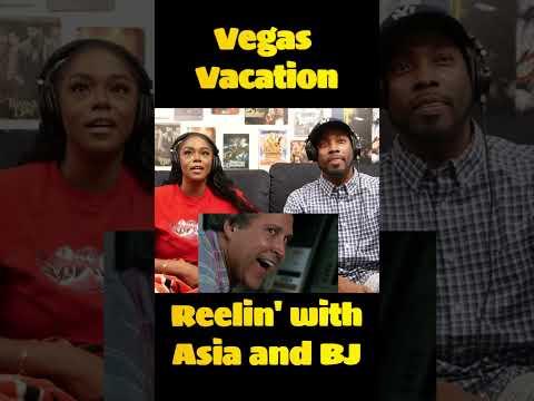 Vegas Vacation #shorts #moviereaction #couplesreaction  | Asia and BJ