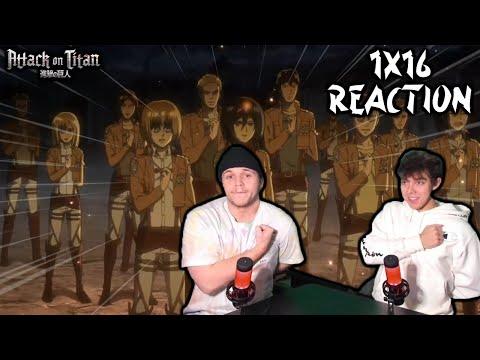 THE GANG JOINS THE SCOUTS!! | Attack on Titan 1x16 "Prelude to the Counterattack, Part 3" Reaction!!