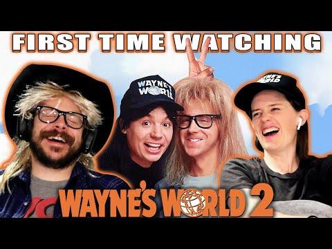 Wayne's World 2 (1993) | Movie Reaction | First Time Watching | SO MANY SCHWINGS!!!