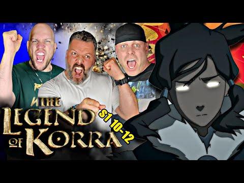First time watching the LEGEND OF KORRA reaction s1 ep 10-12