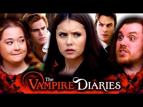 We BINGED **VAMPIRE DIARIES** Season 1