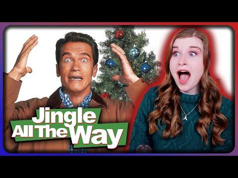 JINGLE ALL THE WAY is pure Christmas CHAOS!! | First Time Reaction!