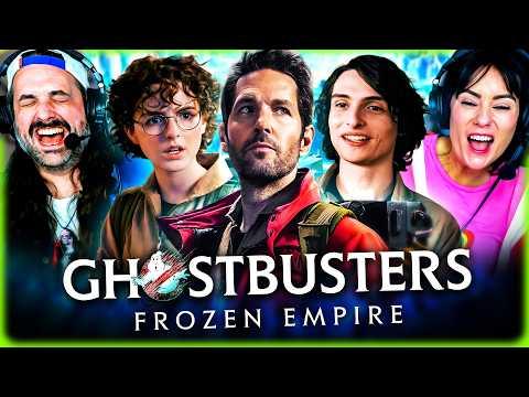 GHOSTBUSTERS: FROZEN EMPIRE (2024) IS ACTUALLY... PRETTY COOL!! MOVIE REACTION!! Finn Wolfhard