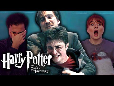 HARRY POTTER MADE ME CRY!! * Harry Potter And The Order Of The Phoenix *  MOVIE REACTION!!