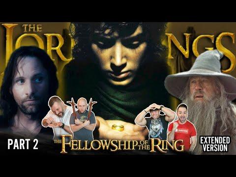 First time watching Lord of the Rings Fellowship of the Ring EXTENDED VERSION movie reaction PART 2