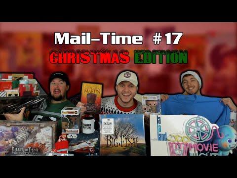 Mail-Time #17 - CHRISTMAS EDITION!! | P.O Box Opening with Reel-Time!