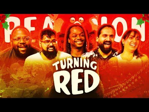 Her emotions do what??? Turning Red | Group Reaction SIXTH DAY OF CHRISTMAS