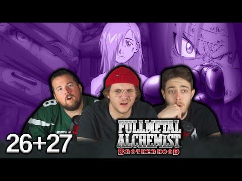 THINGS ARE GETTING CRAZY | Fullmetal Alchemist: Brotherhood Episode 26 + 27 First Reaction!