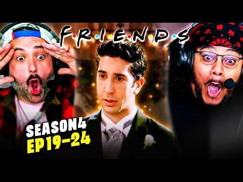  FRIENDS Season 4, Episodes 19, 20, 21, 22, 23 & 24 REACTION!! First Time Watching! Season 4 Finale