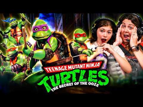 TEENAGE MUTANT NINJA TURTLES 2: THE SECRET OF THE OOZE (1991) IS A BLAST!! MOVIE REACTION! | TMNT 2