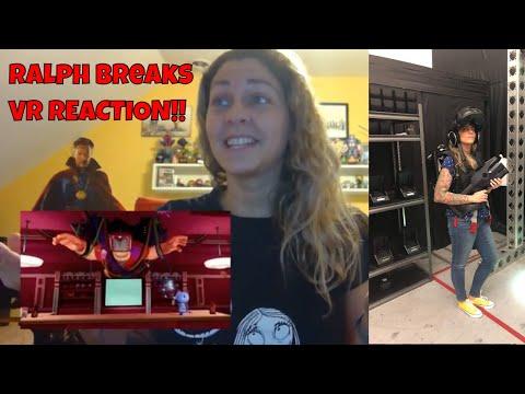 Ralph Breaks VR Official Trailer - The Void - REACTION!