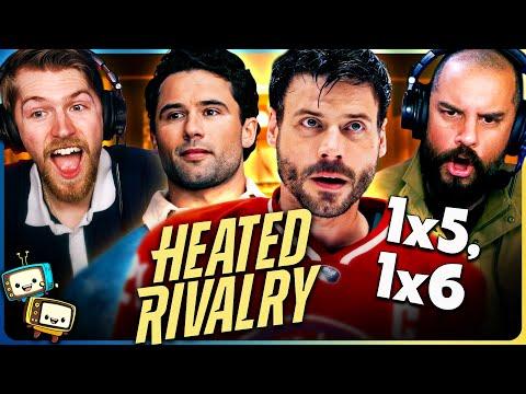 HEATED RIVALRY 1x5 & 1x6 Reaction! | First Time Watch! | Connor Storrie | Hudson Williams