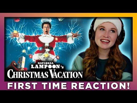 NATIONAL LAMPOON'S CHRISTMAS VACATION - MOVIE REACTION - FIRST TIME WATCHING