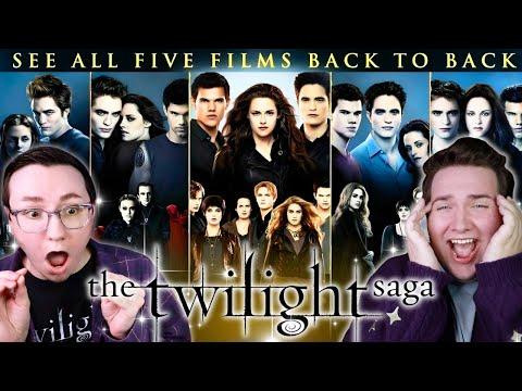 THE ULTIMATE TWILIGHT BINGE! *REACTION* ALL 5 MOVIES | FIRST TIME WATCHING THE COMPLETE SAGA!