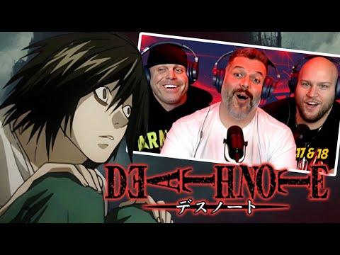 Death Note season 1 episode 1x17 & 1x18 reaction (DUB)