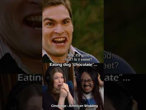 that "chocolate" scene in American Wedding 🤮🤮