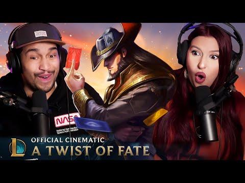 REACTING to League of Legends Cinematic - A TWIST OF FATE