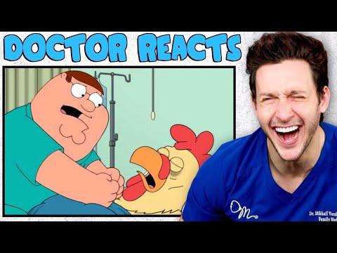 Doctor Reacts To Family Guy Medical Scenes
