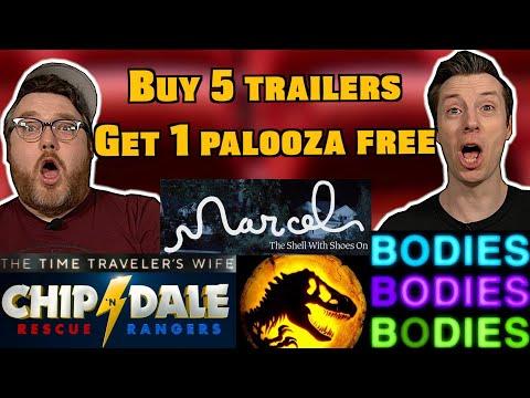 Chip n Dales, Jurassic World Dominion, Marcel the Shell - Trailer Reactions - Trailerpalooza 15