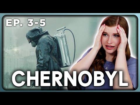The CHERNOBYL series almost destroyed me... Ep. 3-5 Reaction