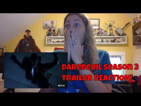 Marvel's Daredevil Season 3 Official Trailer REACTION!