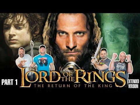 First time watching Lord of the Rings The Return of the King movie reaction | Part 1 | Extended